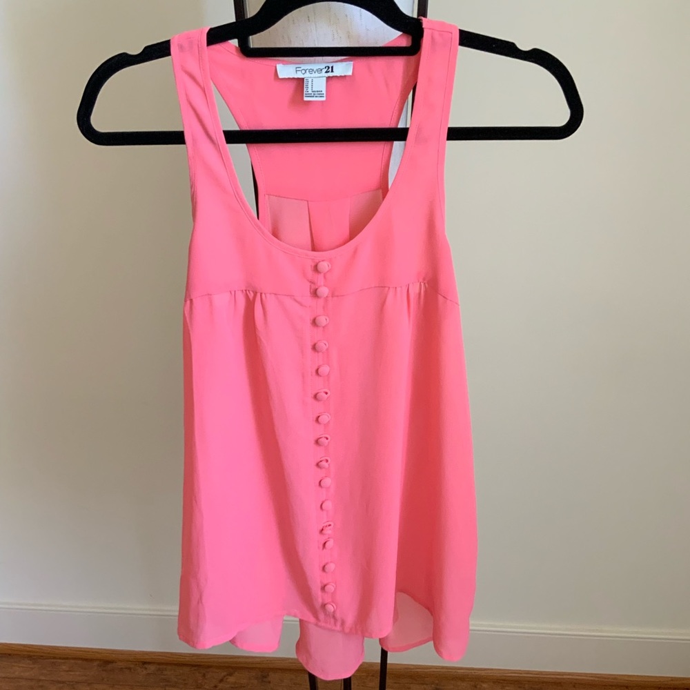 Forever 21 Button Tunic Top